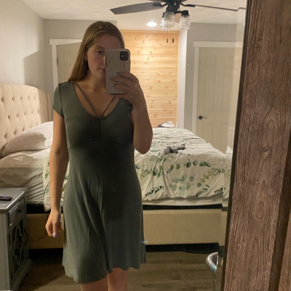 American Eagle Green dress
